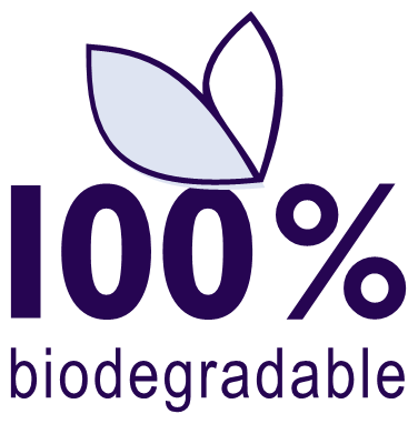 100% biodegradowalne
