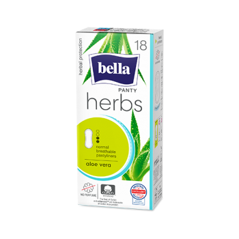 Bella Herbs absorbante zilnice cu extract de aloe vera