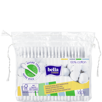 Bella Cotton bețişoare igienice din hârtie