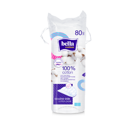 Bella Cotton dischete cosmetice – rotunde