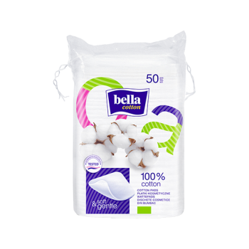 Bella Cotton dischete cosmetice – pătrate