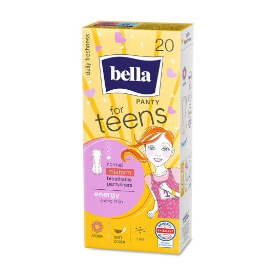 Bella for teens Energy absorbante zilnice