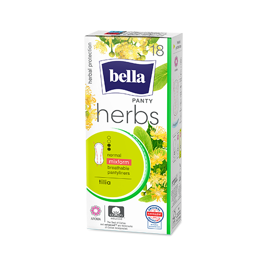 Bella Herbs absorbante zilnice cu extract de floare de tei – normal