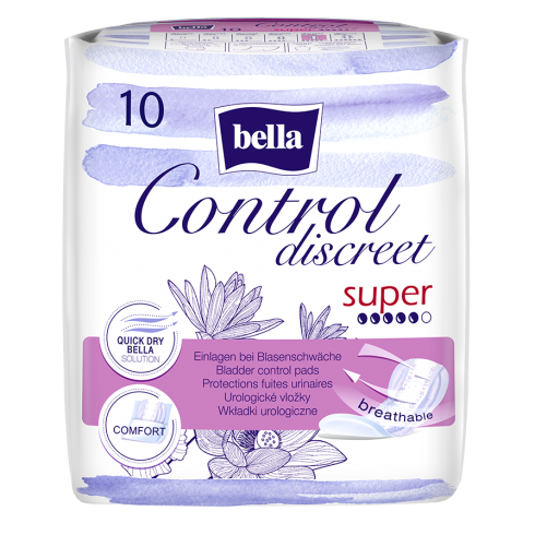 Wkładki Bella Control Discreet Super